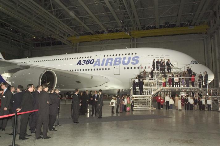 Official presentation of the Airbus A380