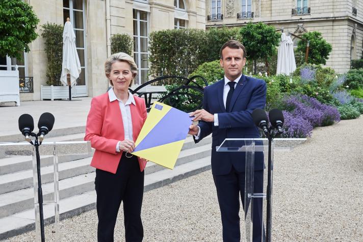 Visit of Ursula von der Leyen, President of the EC, to France