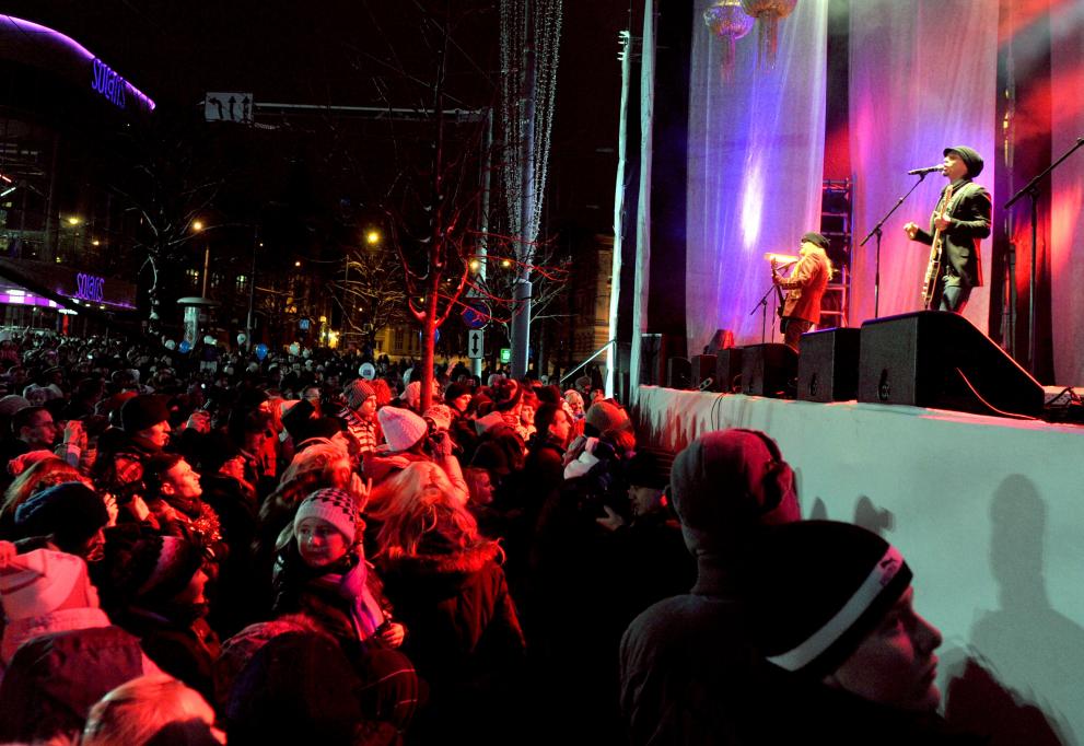 Launch of the festivities in Tallin, European Capital of Culture 2011