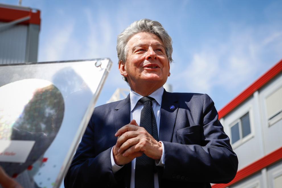 Visit of Thierry Breton, European Commissioner, to France