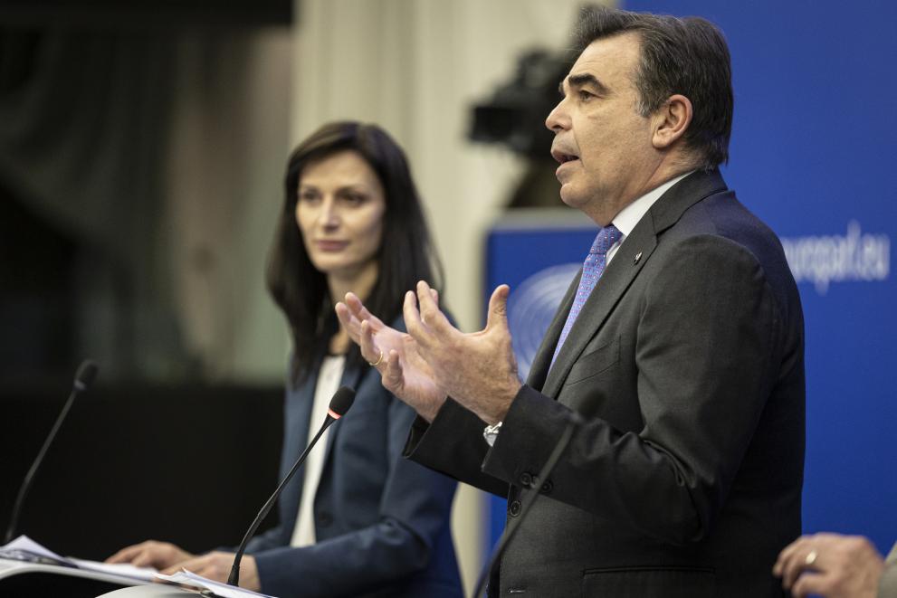 Read-out of the weekly meeting of the von der Leyen Commission by Margaritis Schinas, Vice-President of the European Commission, and Mariya Gabriel, European Commissioner, on higher education