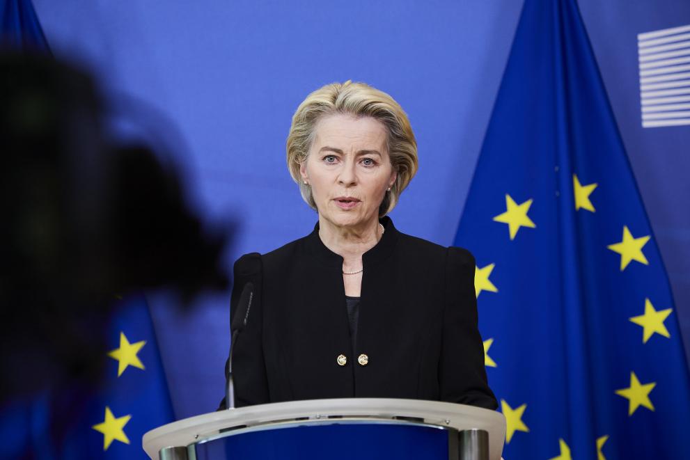 Press statement by Ursula von der Leyen, President of the European Commission, on the passing of David Sassoli, President of the European Parliament