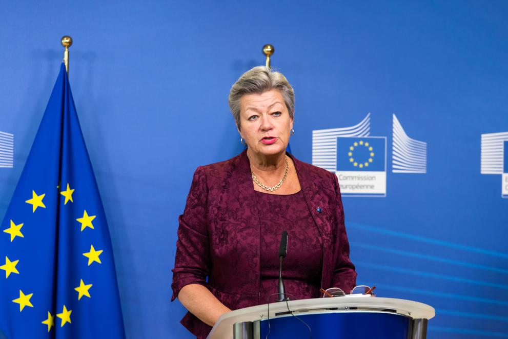 Press briefing by Ylva Johansson, European Commissioner, on the EU Action Plan on the Central Mediterranean