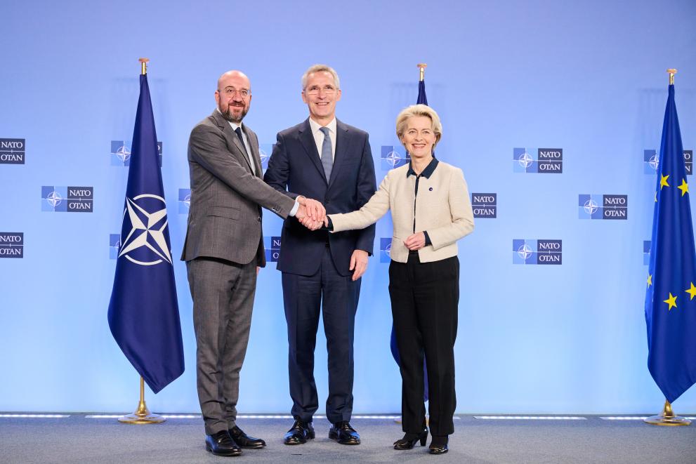 Signing Ceremony of the 3rd Joint Declaration on NATO/EU Cooperation