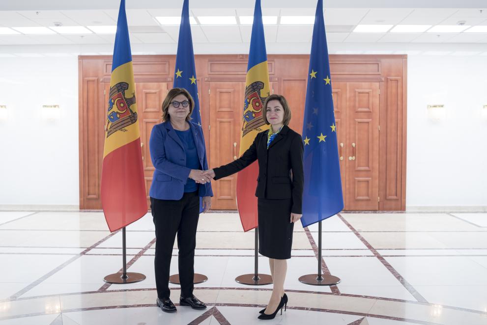 Visit of Adina Vălean, European Commissioner, to Moldova