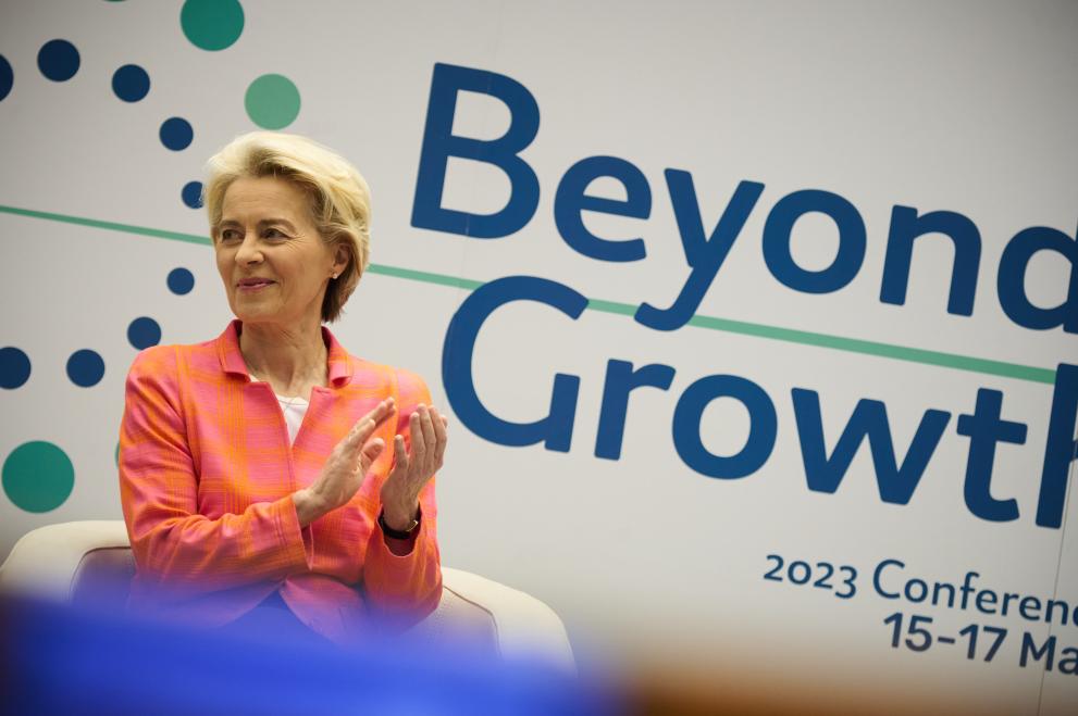 Participation of Ursula von der Leyen, President of the European Commission, in the Beyond Growth Conference in the European Parliament