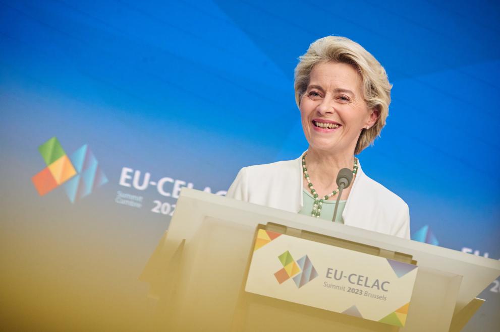 Participation of Ursula von der Leyen, President of the European Commission, in the EU/CELAC Summit 2023