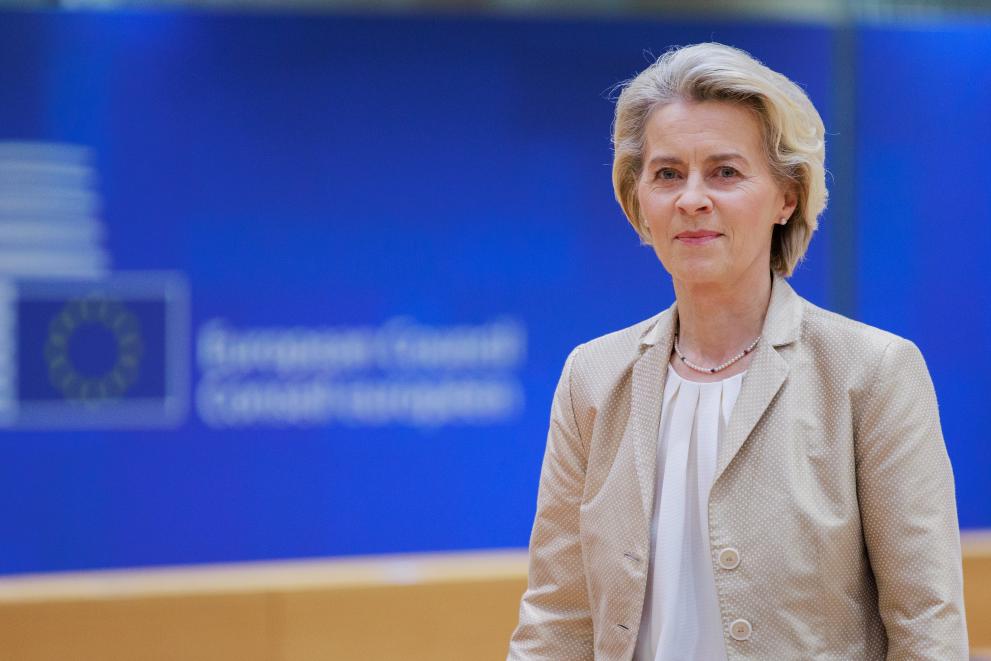 Participation of Ursula von der Leyen, President of the European Commission, in the European Council meeting