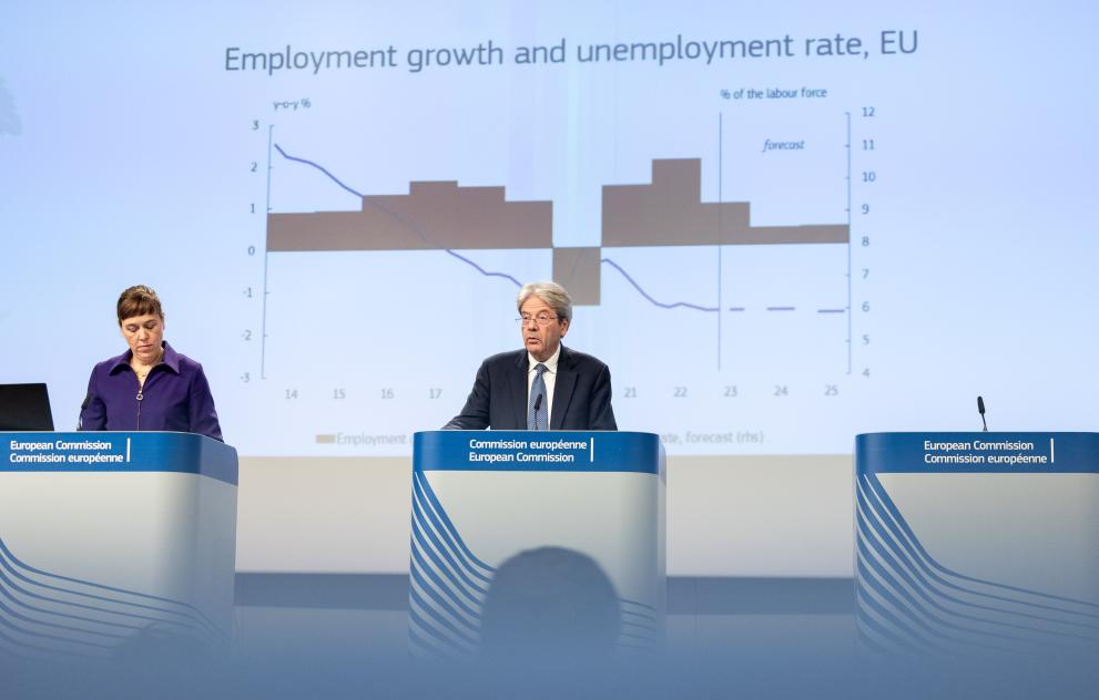 Press conference by Paolo Gentiloni, European Commissioner, on Autumn 2023 Economic Forecast