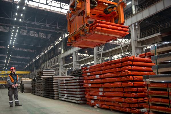 The ArcelorMittal production site and the Steel Service Center, in Poland