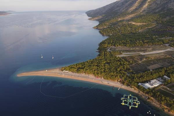 Aerial views of the Adriatic Sea