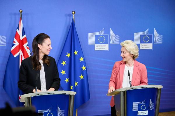 Visit of Jacinda Ardern, Prime Minister of New Zealand, to the European Commission, and signing ceremony of a Europol - New Zealand agreement 
