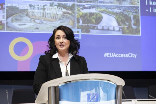 Participation of Věra Jourová, Vice-President of the European Commission, and Helena Dalli, European Commissioner,  in the Access City Award 2023 Ceremony