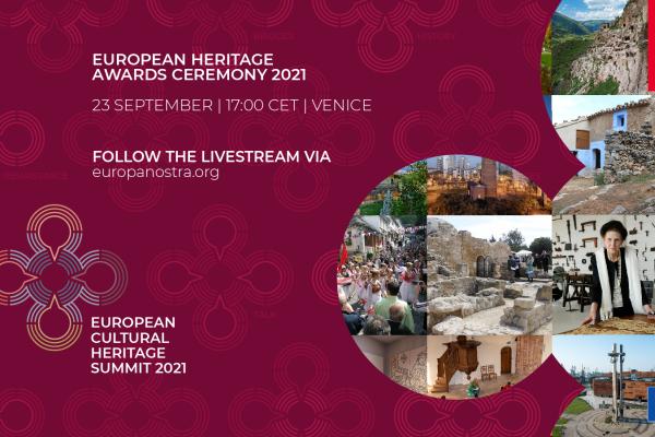 La Commission et Europa Nostra annoncent les lauréats du prix européen du patrimoine 2021